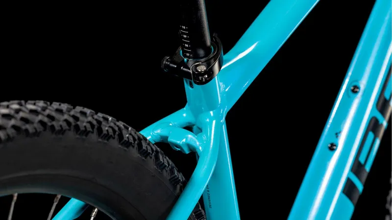 Cube Aim Race Hardtail Mountain Bike 2025 Swimming Pool/Black-5