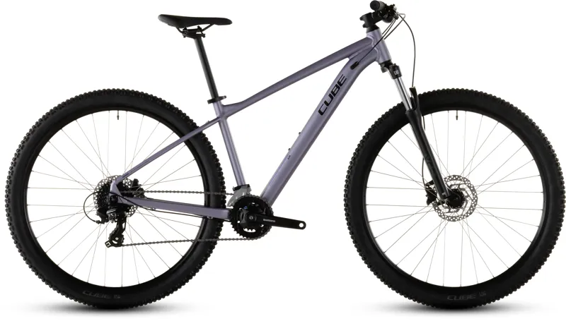 Cube Aim One  Hardtail Mountain Bike 2026 Light Purple/Chrome