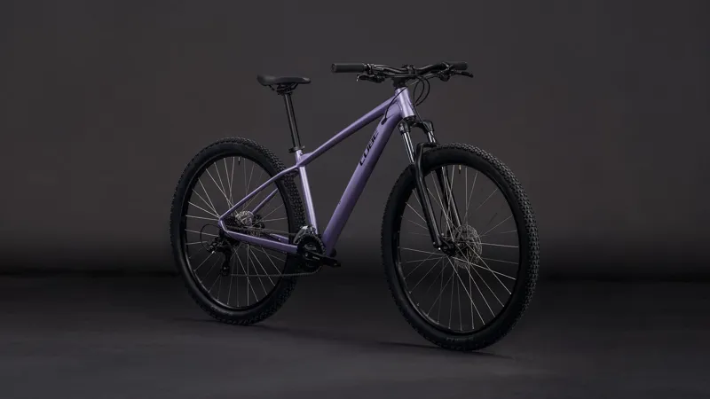 Cube Aim One  Hardtail Mountain Bike 2026 Light Purple/Chrome-1