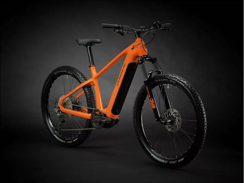 Haibike AllTrack 6 720w Electric Mountain Bike 2025 Papaya-7