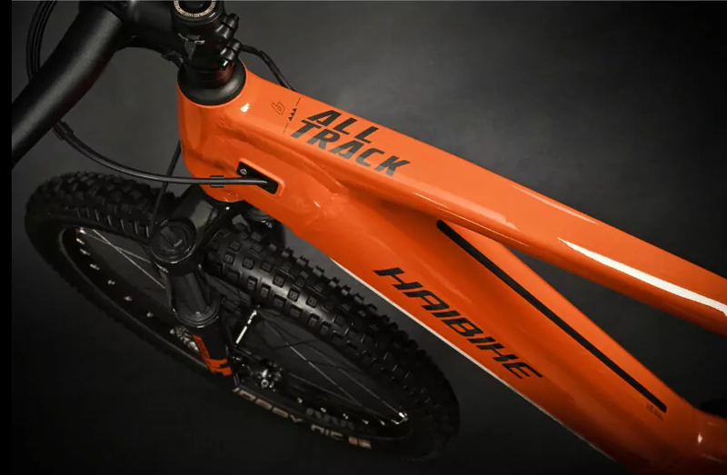 Haibike AllTrack 6 720w Electric Mountain Bike 2025 Papaya-1