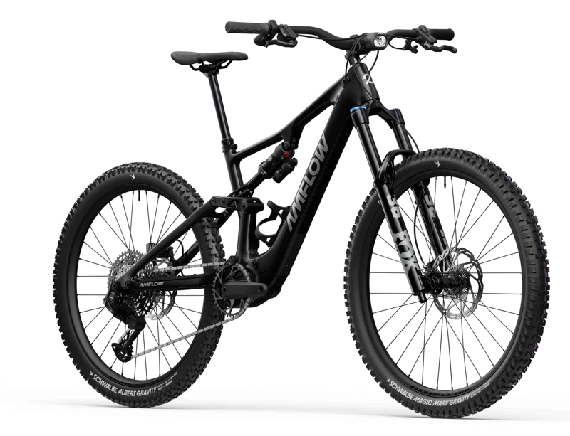 Amflow PX Carbon Electric Bike 2027 Phantom Black-1