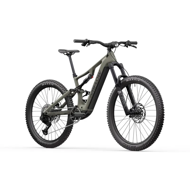 Amflow PR Carbon 800 Electric Bike 2027 Moss Green-1