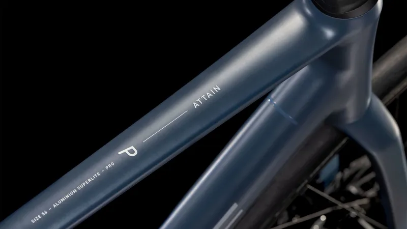 Cube Attain Pro Road Bike 2025 Night Flight/Grey-2