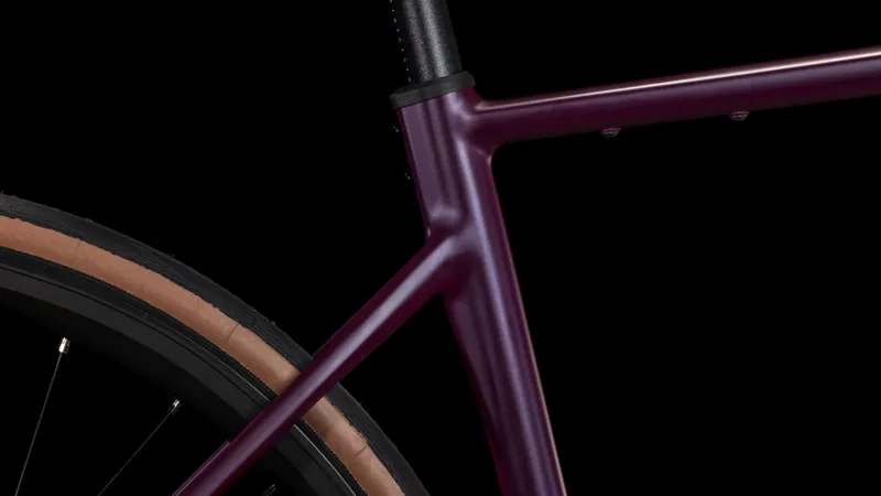 Cube Attain Pro Road Bike 2025 Hyper Purple/Helio-3