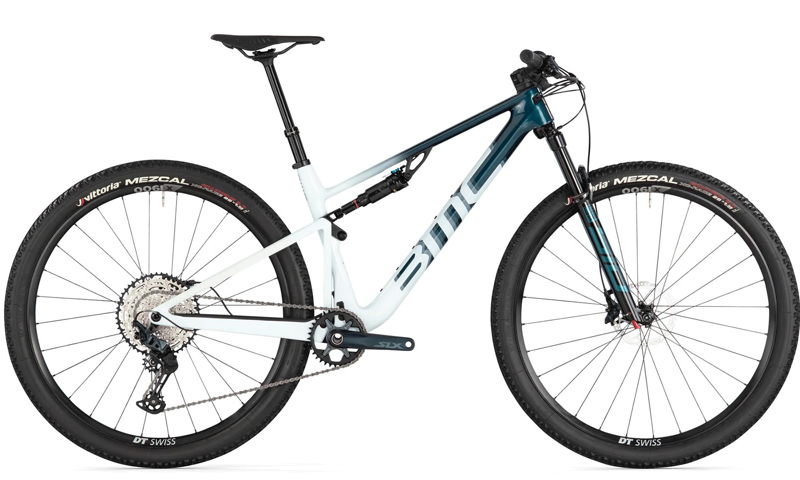 BMC Fourstroke Three Full Suspension Mountain Bike Petrol White  -Cosmetic Damage