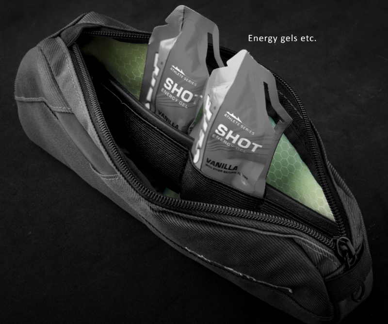 Birzman Belly Tri Top Tube Bag Black-2