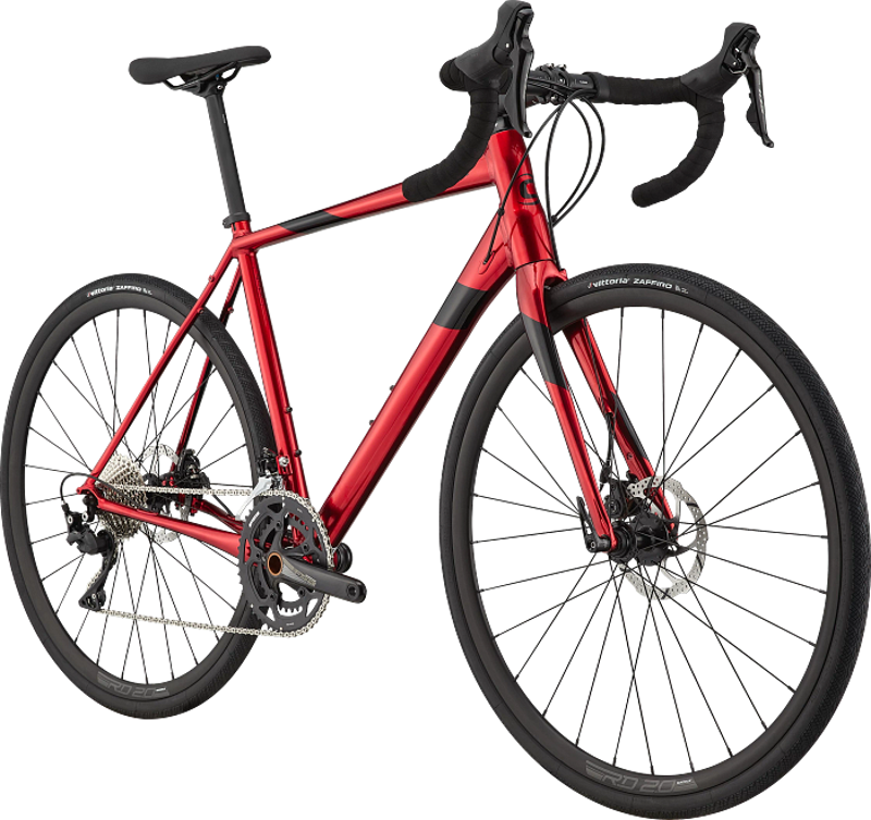 Cannondale Synapse 105 Endurance Road Bike 2021 Candy Red-1