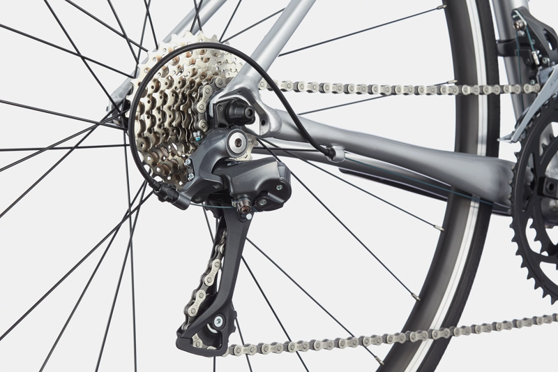 Cannondale CAAD Optimo 4 Road Bike Silver-4