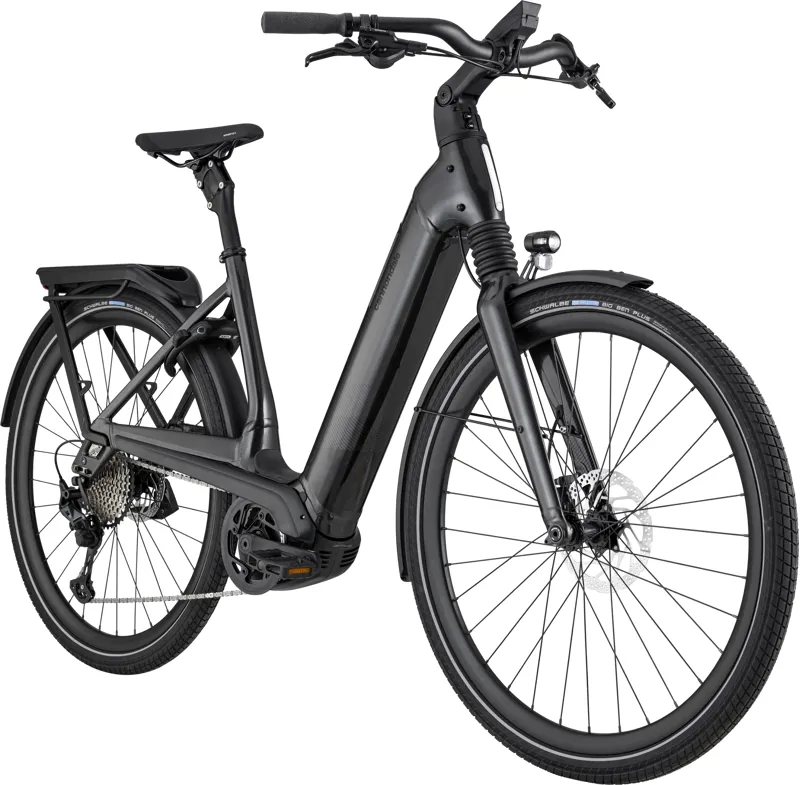 Cannondale Mavaro Neo 2 Step-Thru Electric Urban Hybrid Bike Graphite-1