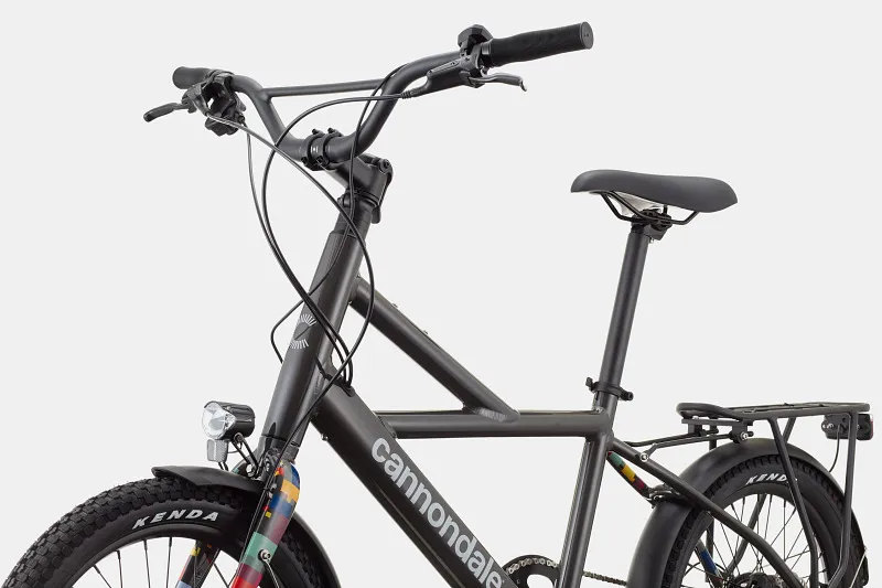 Cannondale Compact Neo Electric Hybrid Urban Bike Smoke-2