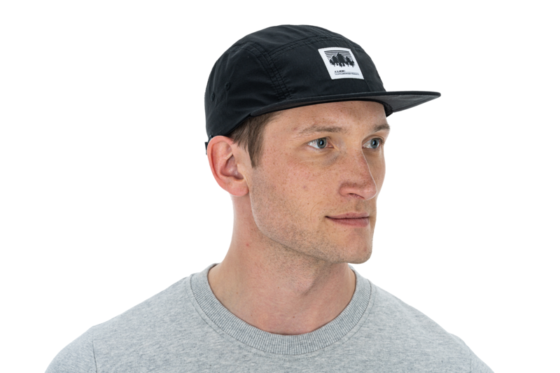 Cube 5 Panel Cap Black-1