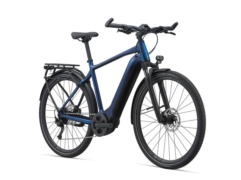 Giant Explore E+ 2 Electric Hybrid Bike Metallic Navy Blue-1