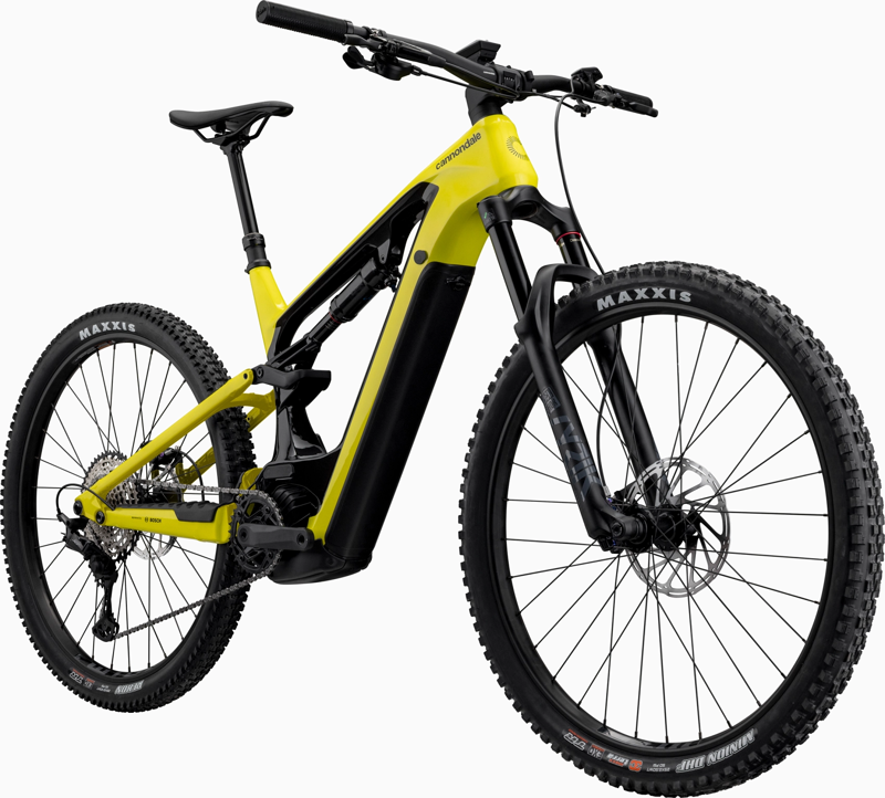 Cannondale Moterra Neo Carbon 2 Electric Mountain Bike Highlighter-1