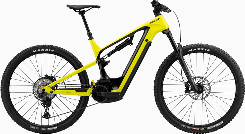 Cannondale Moterra Neo Carbon 2 Electric Mountain Bike Highlighter