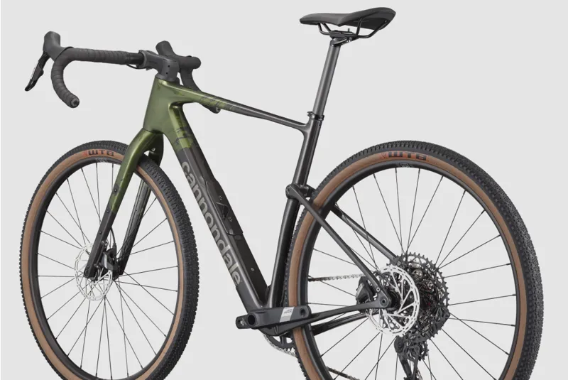 Cannondale Topstone Carbon 2 AXS 1x Gravel Adventure Bike 2025 Spruce Green-2