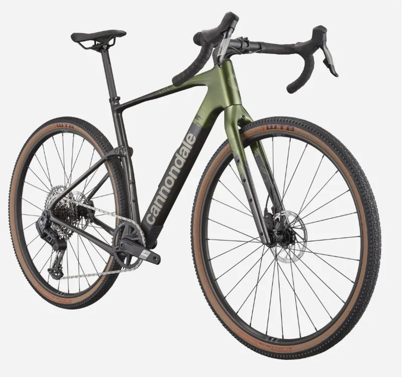 Cannondale Topstone Carbon 2 AXS 1x Gravel Adventure Bike 2025 Spruce Green-1
