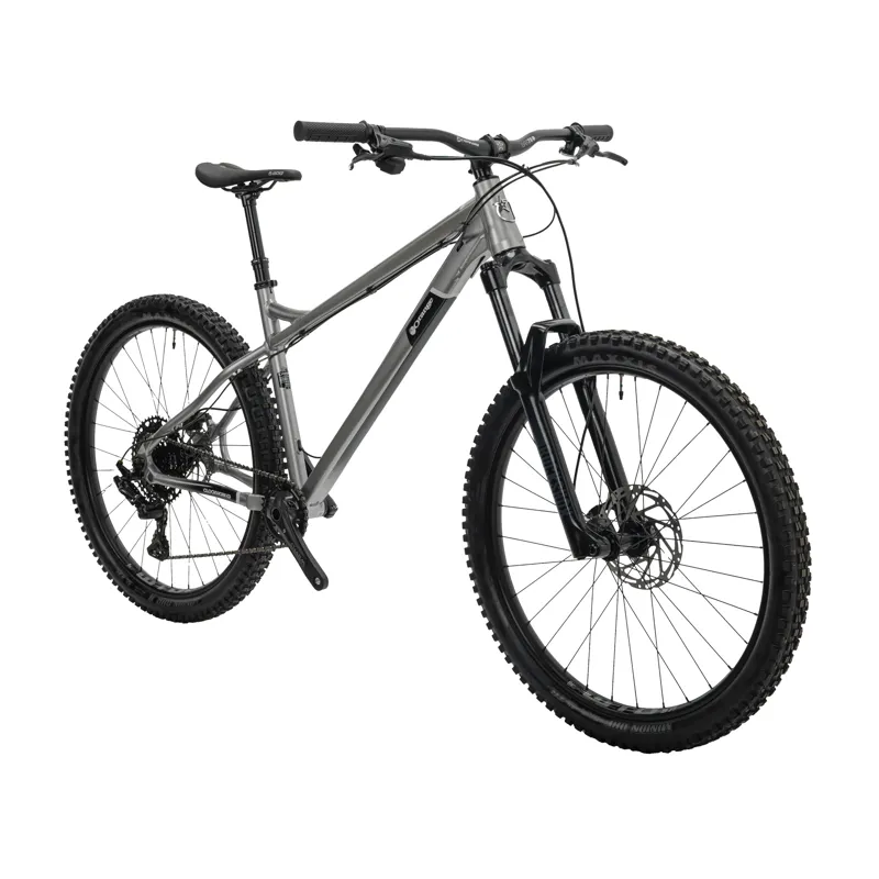 Orange Clockwork Evo Comp 27.5 Hardtail Mountain Bike Silver Treasure-1