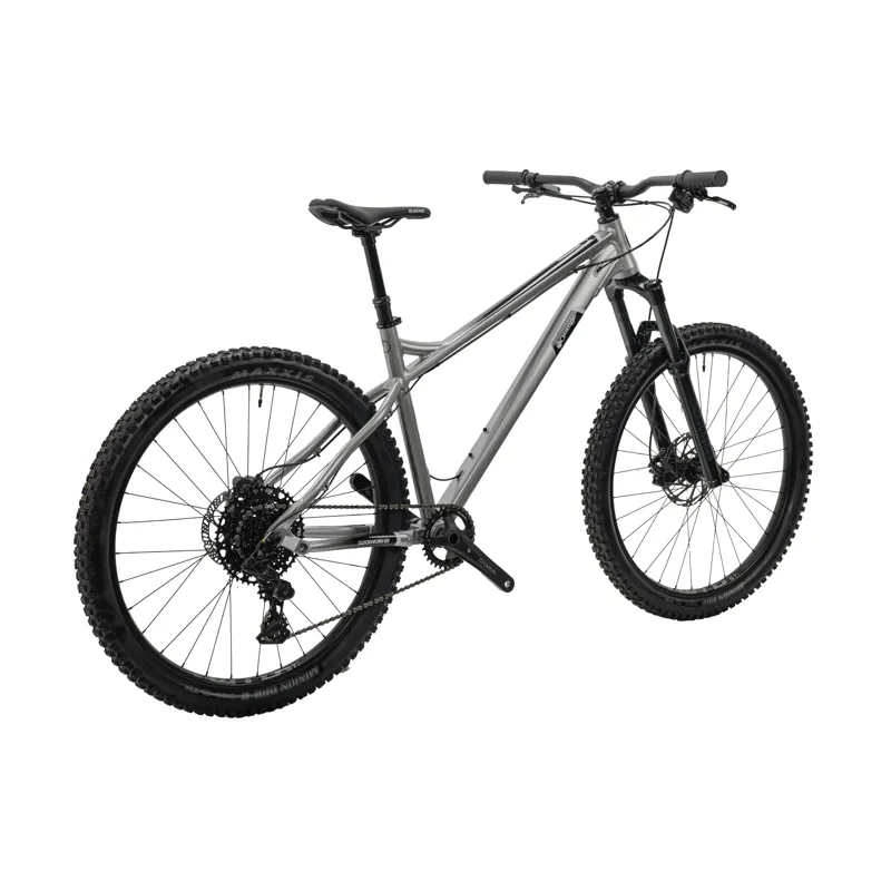 Orange Clockwork Evo Comp 27.5 Hardtail Mountain Bike Silver Treasure-2