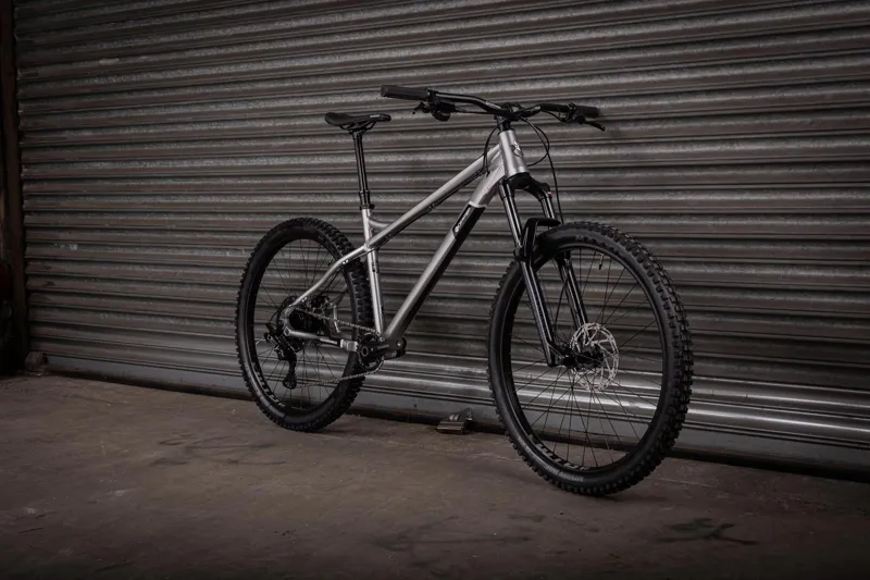 Orange Clockwork Evo Comp 27.5 Hardtail Mountain Bike Silver Treasure-3