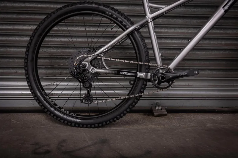 Orange Clockwork Evo Comp 27.5 Hardtail Mountain Bike Silver Treasure-4