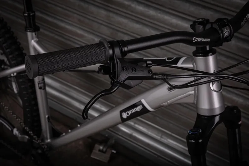 Orange Clockwork Evo Comp 27.5 Hardtail Mountain Bike Silver Treasure-6