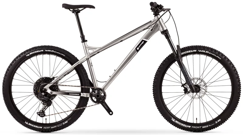 Orange Clockwork Evo Comp 27.5 Hardtail Mountain Bike Silver