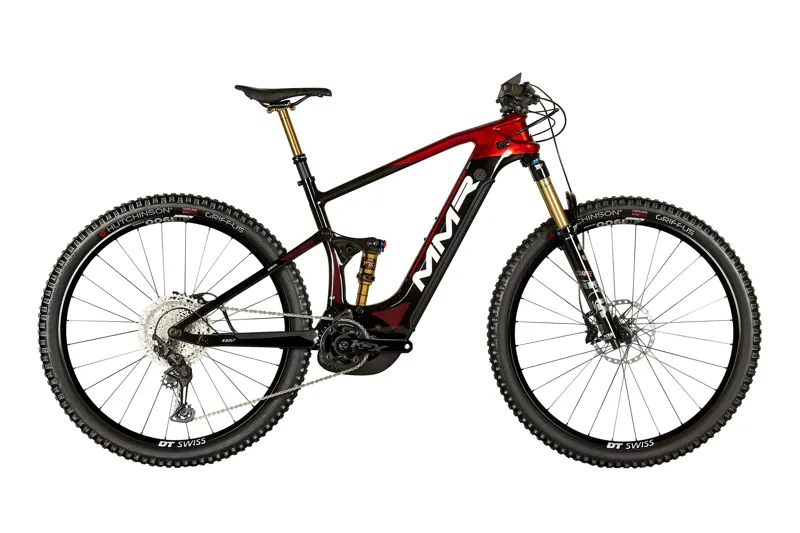 MMR X-Bolt 120 00 Plus Carbon Electric Mountain Bike Black Chrome Red