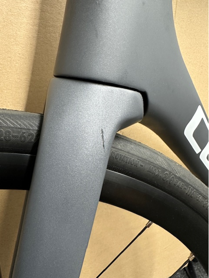 Cube Agree C:62 Road Bike 2024 Grey/Black - Cosmetic Damage-8