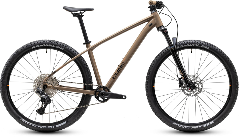 Cube Aim SLT Hardtail Mountain Bike 2027 Cappuccino/Black