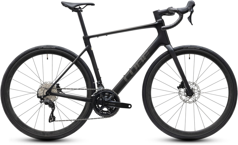 Cube Attain C:62 Race Road Bike 2027 Carbon/Coal Chrome