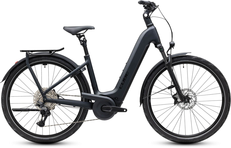 Cube Kathmandu Hybrid Pro 800 Easy Entry Electric Bike 2027 Coal/Black