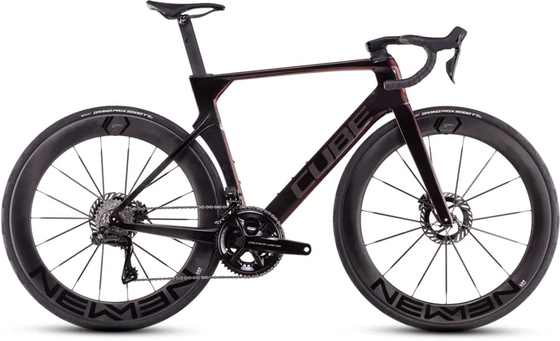 Cube Litening Aero C:68x SLT Carbon Road Bike 2025 Solar Eclipse/Carbon