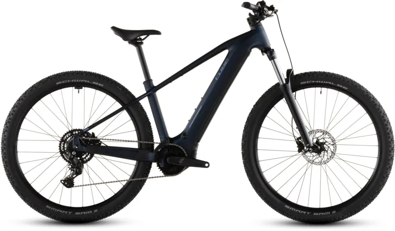 Cube Reaction Hybrid Performance 600 Electric Bike 2026 Indigo Blue/Reflex