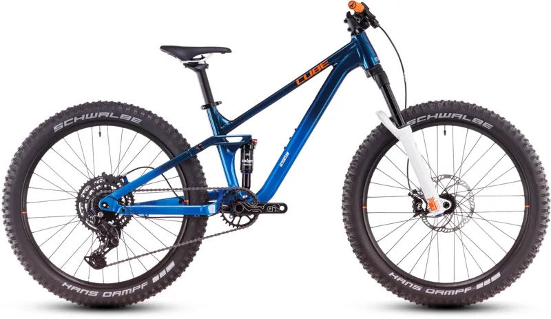 Cube Stereo 240 One Kids Mountain Bike 2026 ActionTeam 