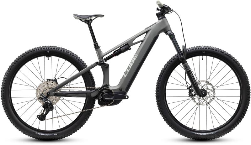 Cube Stereo Hybrid One44 HPC Pro 800 Electric Bike 2027 Old Grey/Black