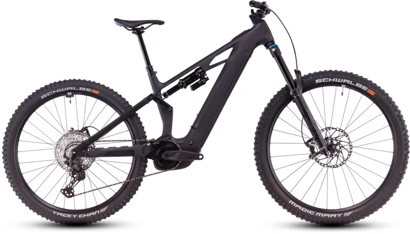 Cube Stereo Hybrid One77 HPC SLX 800 Electric Bike 2025 Blackline
