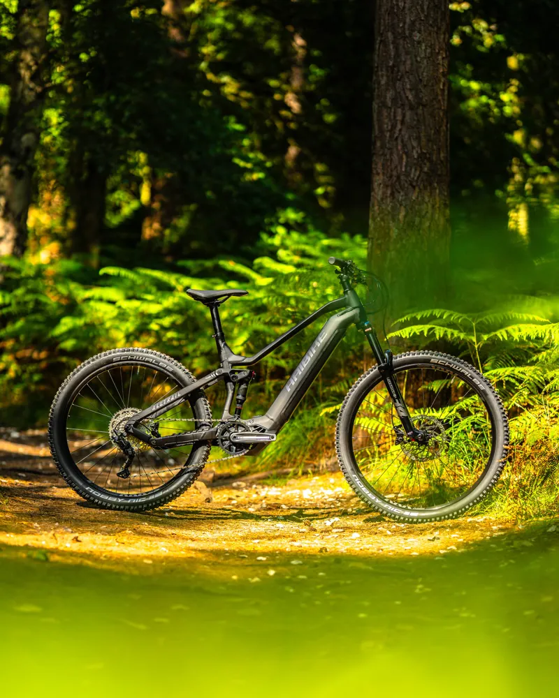 Haibike AllTrail 3 720 Electric Mountain Bike 2023 Black/Titanium-7