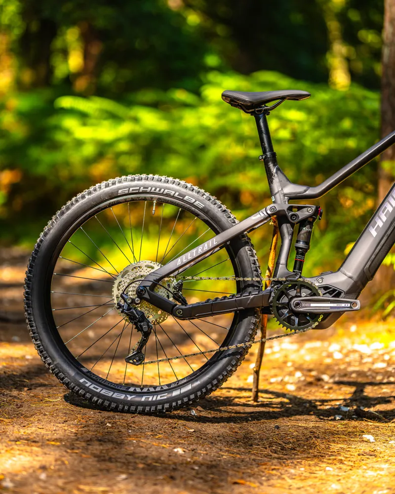 Haibike AllTrail 3 720 Electric Mountain Bike 2023 Black/Titanium-5