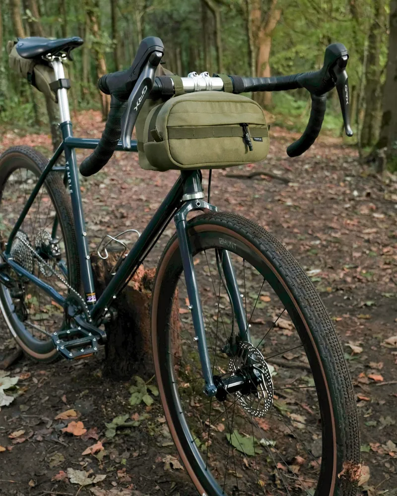 Temple Outdoors Cross Body Bar Bag Olive Green-1