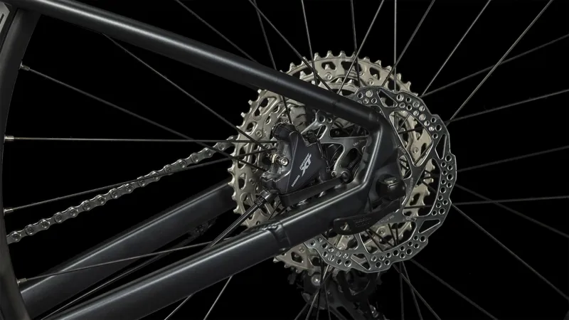 Cube Reaction Pro Hardtail Mountain Bike 2024 Metal Black/Black-1