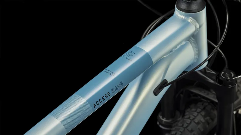 Cube Access WS Race Hardtail Mountain Bike 2024 Sage Metallic/Petrol-1