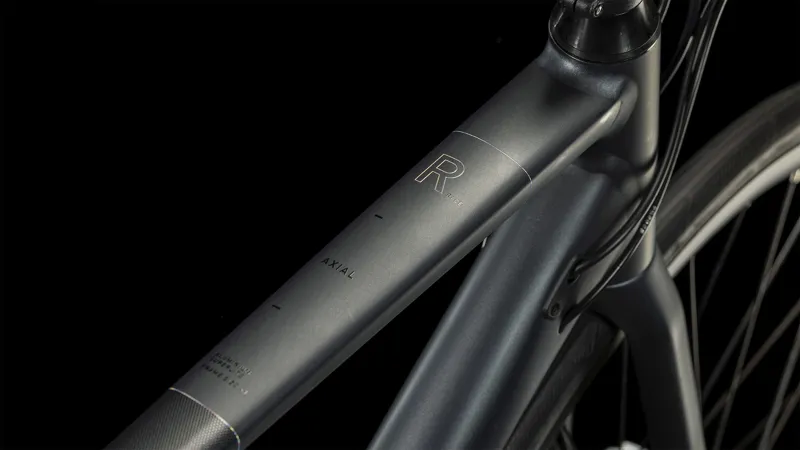 Cube Axial WS Race Womens Road Bike 2024 Metal Black/Rainbow-1