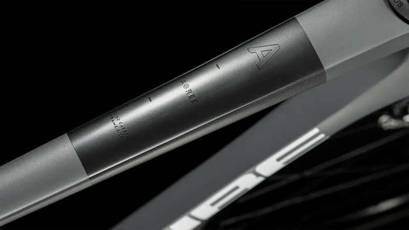 Cube Agree C:62 Road Bike 2024 Grey/Black - Cosmetic Damage-2