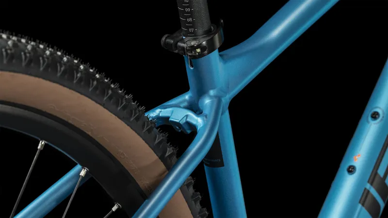 Cube Attention SLX Hardtail Mountain Bike 2024 Sea/Orange-2