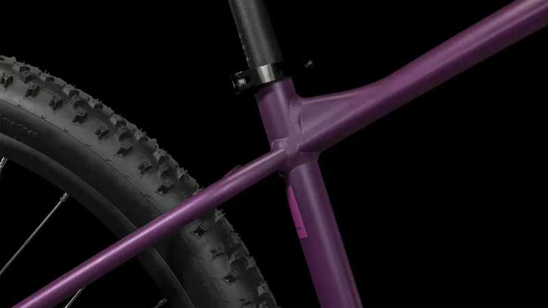 Cube Access WS Womens Hardtail Mountain Bike 2024 Dark Purple/Pink-2