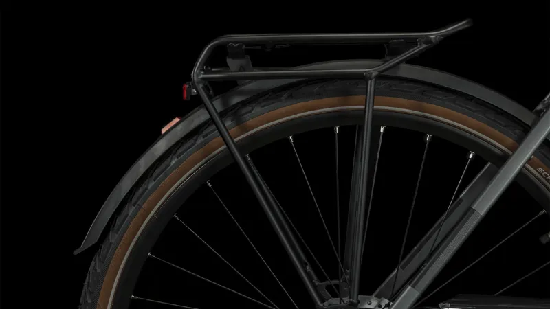 Cube Touring EXC Urban Hybrid Bike 2024 Grey/Metal-2