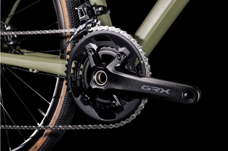 Cube Nuroad Race Gravel Adventure Bike Olive/Black-1