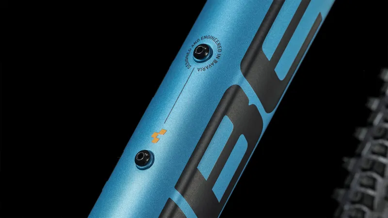 Cube Attention SLX Hardtail Mountain Bike 2024 Sea/Orange-3