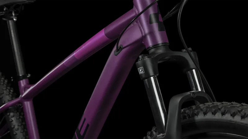 Cube Access WS Womens Hardtail Mountain Bike 2024 Dark Purple/Pink-3